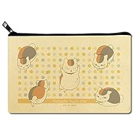 フラットポーチ♡レディ＆わんことにゃんこ Amazon.co.jp: 夏目友人帳 フラットポーチ デザイン01(ニャンコ